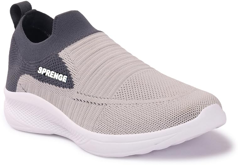 SPRENGE Mens Shoes | Mens Sneaker | Slip Resistant Shoes for Men | Casual Running Shoes | Enhanced Comfort with EVA Soles. (Pack of 1) (B0D3VBN4HG) Amazon Price History, Amazon Price Tracker