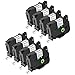 NineLeaf 8PK Label Tape Black on White Compatible for Brother TZe-241 TZ 241 TZe241 TZe 241 P-Touch 3/4" 26.2ft PT18R ,PT300, PT310, PT320, PT340, ST1150, PT1300, PT1700, PT1750, PT1760