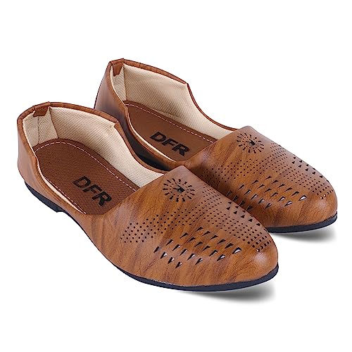DFR Men's Ethnic Juttis Mojaris Casual Loafers Jalsa Shoes