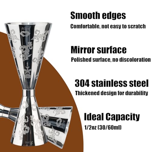 Save on Stainless Steel Cocktail Jigger with Code 6ZX6OBN3 - Image 3