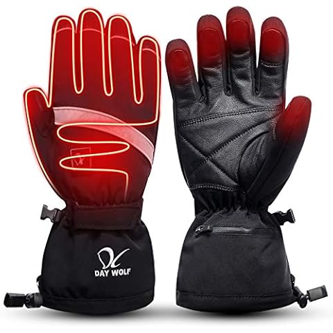 Heated Gloves Electric Hand Warmer 7.4V 2200MAH Rechargeable Men Women Wind & Water Resistant Thermal for Winter Indoor Outdoor Sports Skiing Snowboarding Ice Fishing Camping Hiking Hunting (XL) Cover