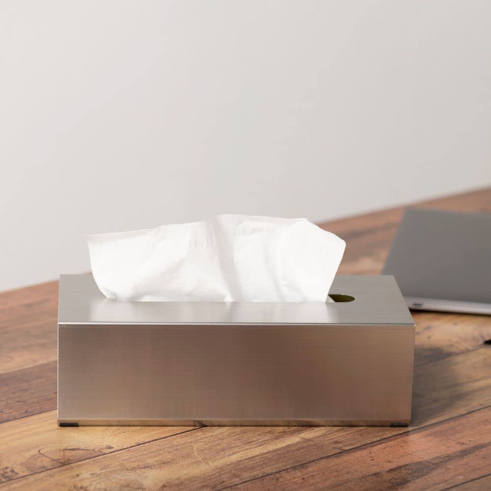 Amazon｜【日本製】TISSUE CASE ヨコ型ティッシュケース ステンレス