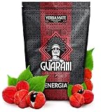 Guarani Mate Tee Energia con Guarana 500g - Yerba Mate aus Paraguay - Barbacuá Rauchig - Viel Staub - Maximale Energie - Ergiebig für Viele Aufgüsse -Doppelte Kraft durch Guarana-Extrakt