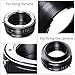 K&F Concept Lens Mount Adapter, Contax/Yashica (C/Y) Lens to Sony Alpha NEX E-Mount Camera