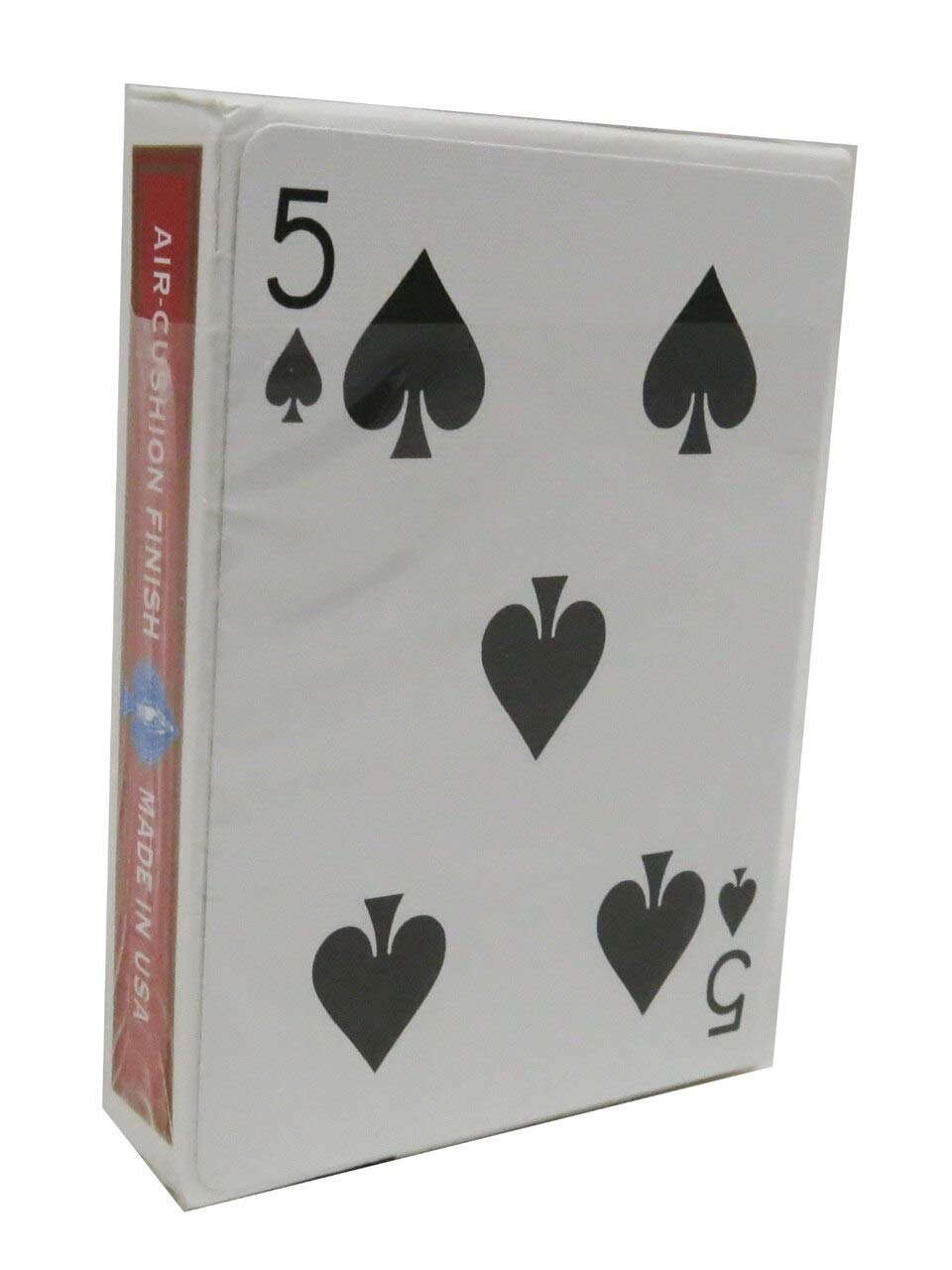 Bicycle Red Back Spades Ace Force Deck (1 Way, 52 Same Cards, Classic Style, 4-Player Educational Magic Trick)