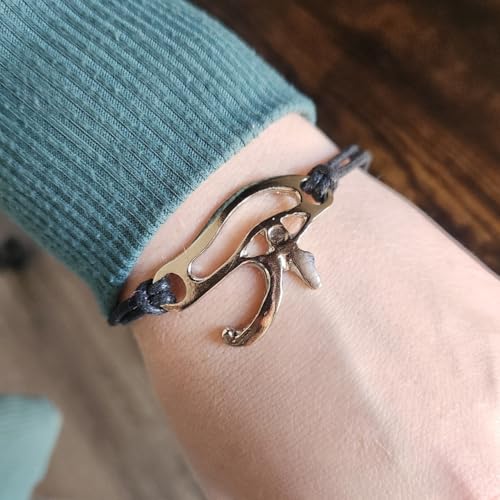 Image of Egyptian Eye Bracelet - Made in Egypt - Eye of Horus /Eye of Ra