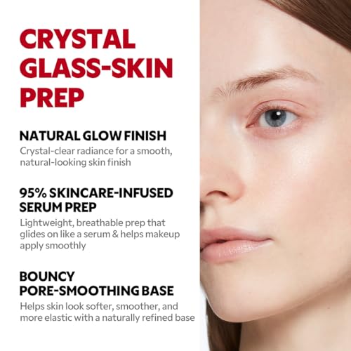 Image of TIRTIR Reflect Glow Prep Primer | Luminous K-Beauty Skincare Primer, 95% Skincare, Clinically Proven Glow, Non-Sticky Grip, All Skin Types, (30ml, 1.01fl.oz)