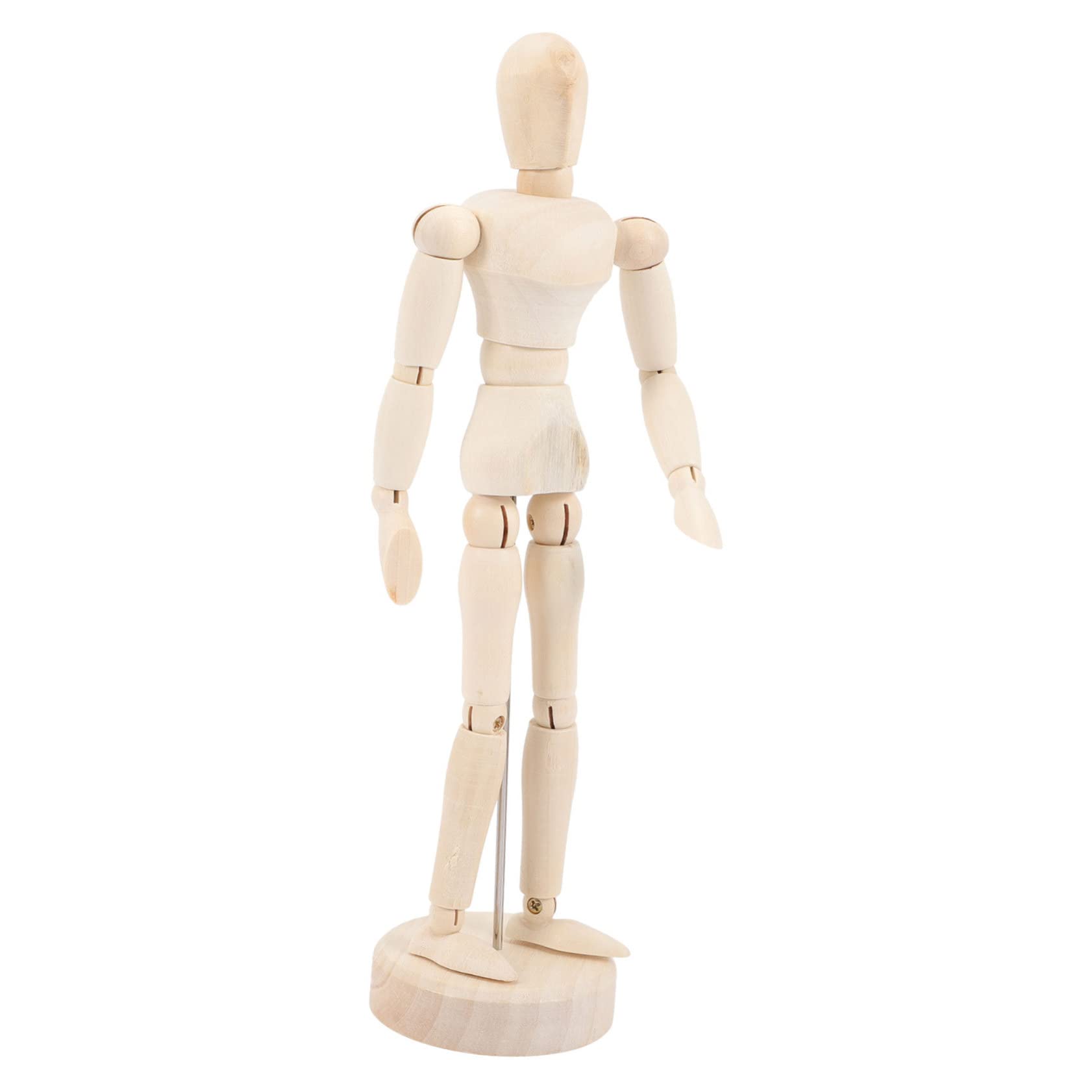HAWILLOSCH Artist Wooden Mannequin Model Moveable Figure for Painting Sketching Flexible Joints Lightweight for Artists Creative Projects