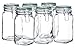 MÄSER 925341 Gothika, Einmachgläser 1,45 l, 6er Set, made in Germany, Vorratsgläser mit Deckel und Drahtbügel zum luftdichten Aufbewahren, Einkochen und Einlegen, Glas, transparent