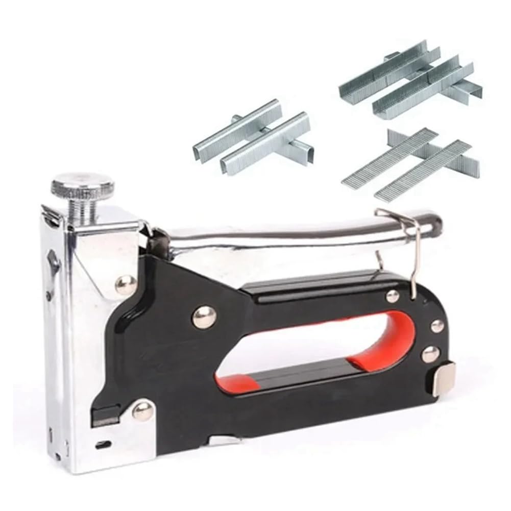Ctrlzs Nail Stapler Diy Construction Stapler Upholstery Staple With 3000 Staples Home Decor Carpentry Tool Easy To Use
