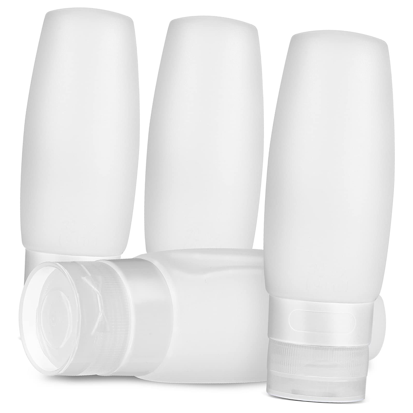Healeved 8pezzi Bottiglie Ricaricabili Contenitori Squeeze Con Per Shampoo La Della Impermeabili e