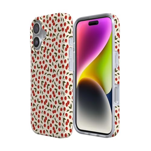 Coque iPhone 17 Cerise design classique mince et antichoc - 3