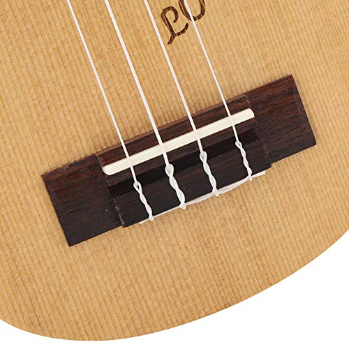 Couple Ukulele 1 Par 17″ Couple Ukulele Table en épicéa Dos en sapele avec étui pour ukulélé avec BagCafé - Les Beatles, Paul McCartney, John Lennon, RIngo Starr, George Harrison Couple Ukulele 1 Par 17" Couple Ukulele Table en épicéa Dos en sapele avec étui pour ukulélé avec BagCafé – Image 5