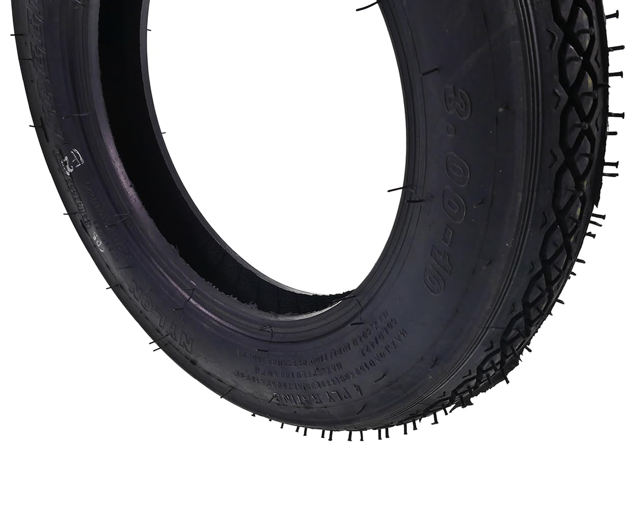Reifen 2EXTREME Speedways JZ-101 3.00-10 42J Tubetype – kompatibel mit Honda Dio, Vespa PK 50-200, 50 S, 50 N, ET3 Yamaha Jog 50, Benzhou YY50QT – klassischer 10-Zoll-Reifen für Roller & Mofa