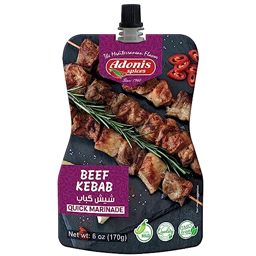 Adonis - Beef Kebab Quick Marinade, 6 oz (170g), Ready