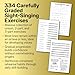 The Jenson Sight Singing Course (Vol. I) by David Bauguess | Solfege-Based Method Songbook for Choirs | 334 Graded Exercises for Unison, 2-Part & ... for Grades 6-12 (Methodology Chorals Singer)