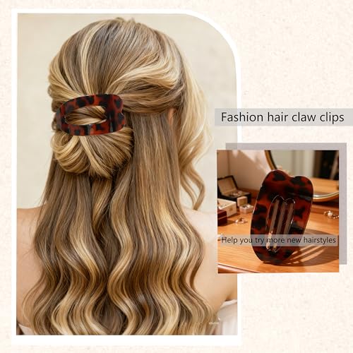 Pinzas Planas para Cabello 9PCS para Mujer miniatura 6
