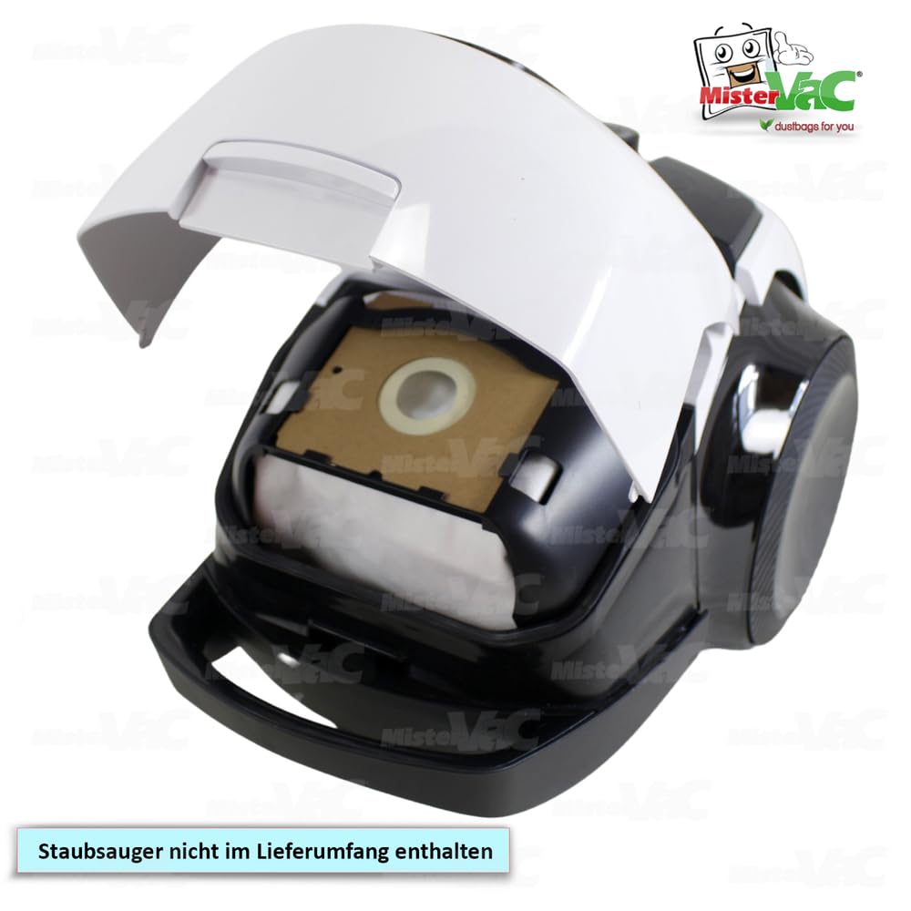 MisterVac 20x Staubsaugerbeutel - Kompatibel Mit Emerio VE-120990.4 Mehrlagig Vlies