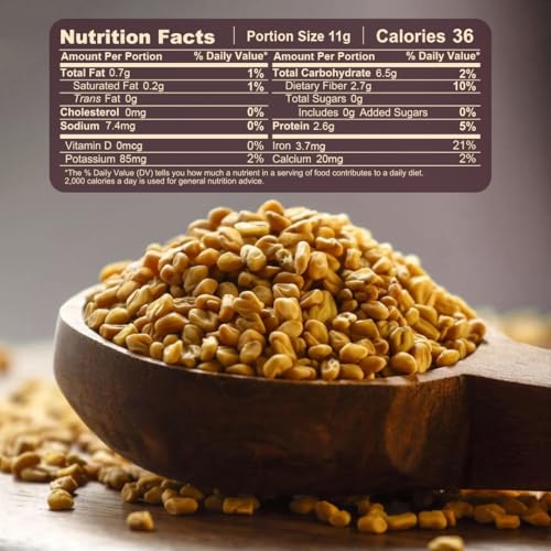 NatureMills Premium Fenugreek Seeds – Whole Spice (200g)