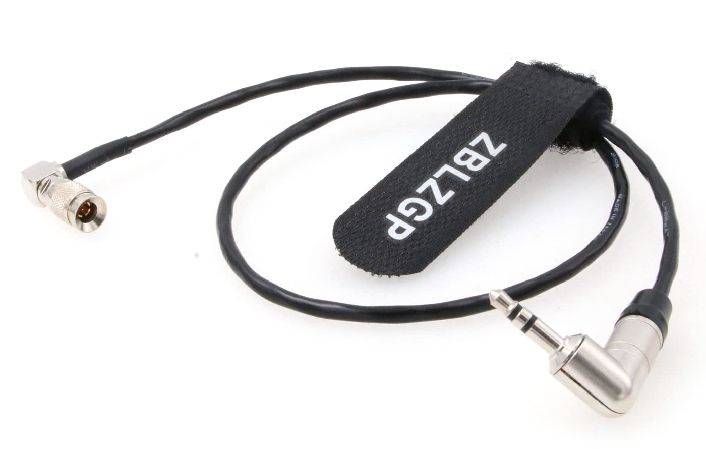 ZBLZGP DIN 1.0 2.3 BNC to Right Angle 3.5mm Jack UltraSync ONE Timecode Cable for DSLR Cameras (Right Angle din 1.0/2.3) - Image 4
