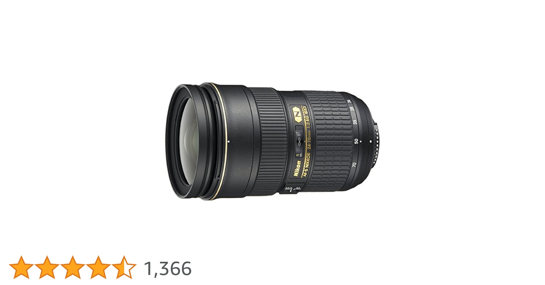 Nikon AF-S NIKKOR 24-70mm f/2.8G ED Black: Amazon.co.uk