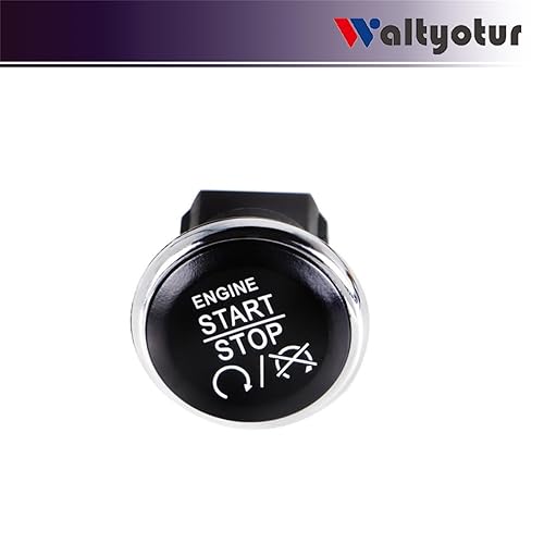 Miniatura 3 de waltyotur Reemplazo del interruptor de botón de encendido del salpicadero del motor sin llave para Commander Grand Cherokee