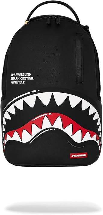 Sprayground MINI DLX BACKPACK - SHARKS CENTRAL BUBBLE SHARK