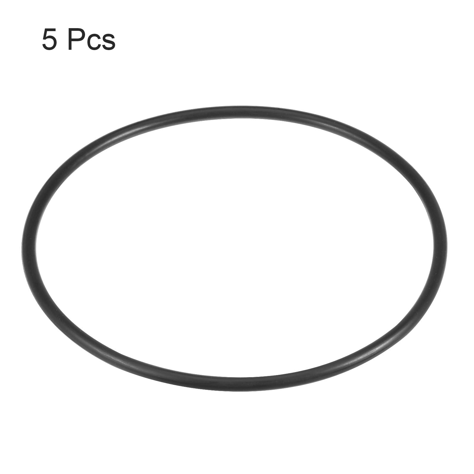 QUARKZMAN 5 szt. gumowa o-ring nitrylowa 140 mm AD 5 mm szerokość uszczelnienie podkładka uszczelka do maszyny szycia, naprawy silnika