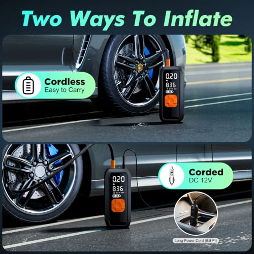 APRUT Dual Power Tire Inflator