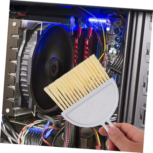 HIAKDOFT Mini Besen und Kehrschaufel Set Kompakt und Vielseitig für Haushalt Büro und Auto Platzsparend und Geeignet für Kleine Reinigungsaufgaben als Besen für Tischbesen – Bild 5