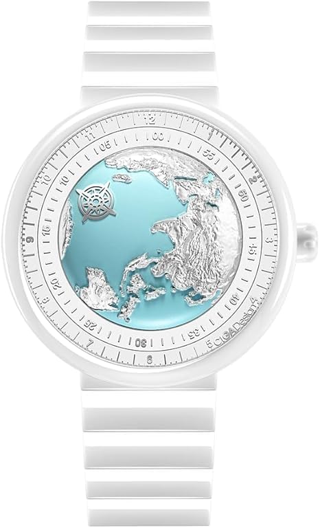 CIGA Design Blue Planet Ice Age Dial Color Blue Analog Watch - U032-WU01-W5W7W (B0DBZR8RSR) Amazon Price History, Amazon Price Tracker