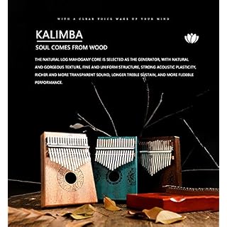 Kalimba 17 Pouce Clé Piano, Pocket Pouce Finger Piano Acajou Corps, Doigt Percussion Clavier, Avec Sac Kalimba (18cm X… - Les Beatles, Paul McCartney, John Lennon, RIngo Starr, George Harrison Kalimba 17 Pouce Clé Piano, Pocket Pouce Finger Piano Acajou Corps, Doigt Percussion Clavier, Avec Sac Kalimba (18cm X… – Image 4