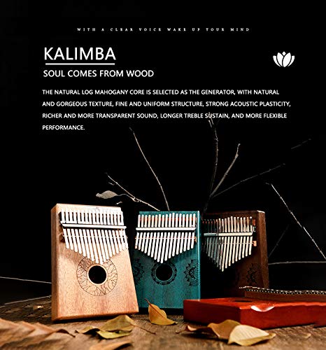 Kalimba 17 Pouce Clé Piano, Pocket Pouce Finger Piano Acajou Corps, Doigt Percussion Clavier, Avec Sac Kalimba (18cm X… - Les Beatles, Paul McCartney, John Lennon, RIngo Starr, George Harrison Kalimba 17 Pouce Clé Piano, Pocket Pouce Finger Piano Acajou Corps, Doigt Percussion Clavier, Avec Sac Kalimba (18cm X… – Image 5