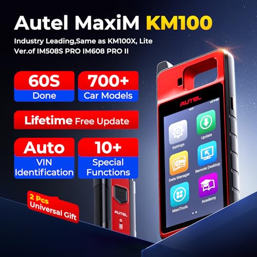 Autel Scanner MaxilM KM100 Diagnostic Tool, 2026 New KM100 OBD Scan Tool for 99% Vehicles, Lifetime Update, IM508S & IM608 PRO II Lite Model, No IP Limit - Image 3
