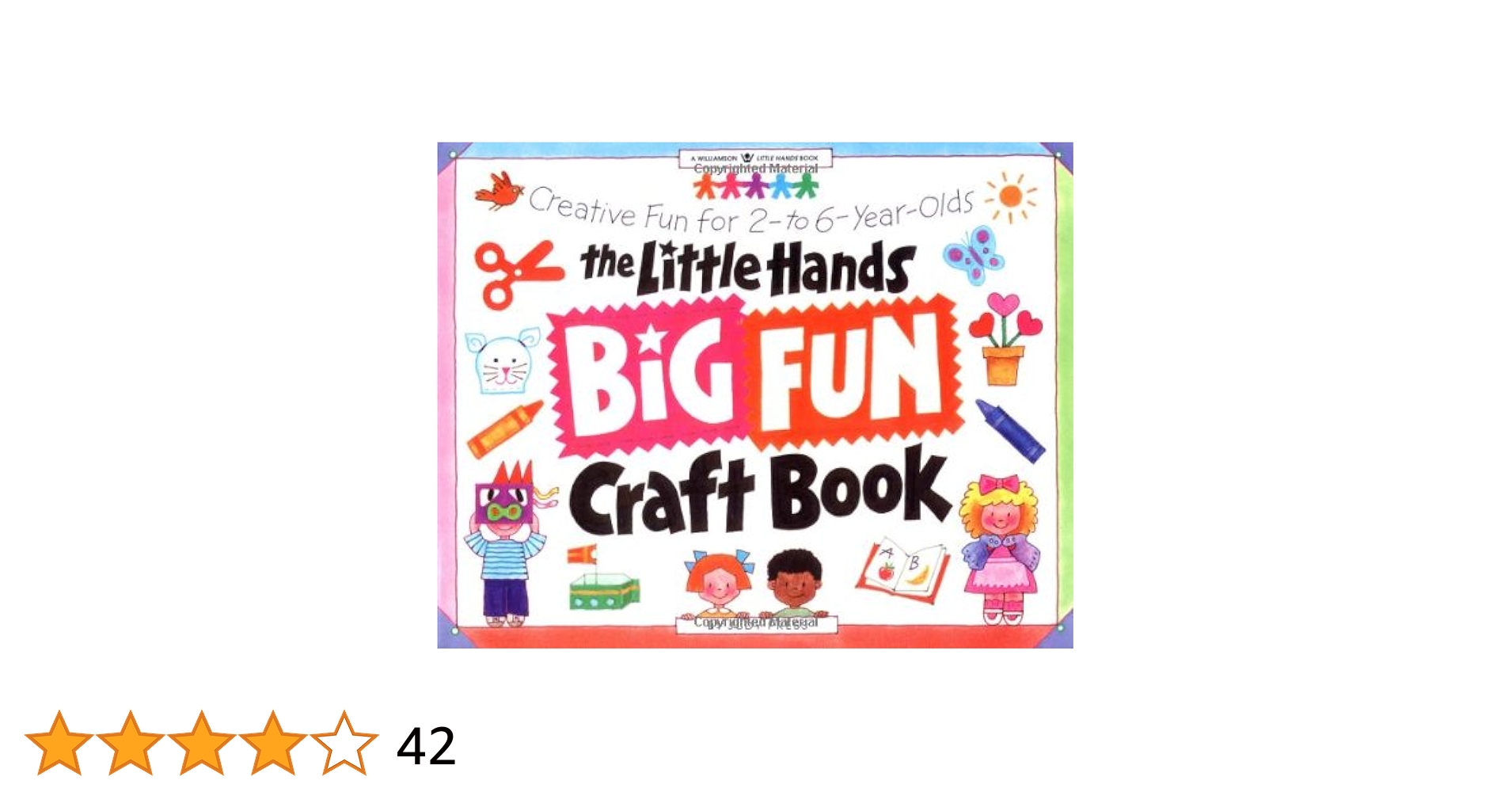新品！Little Hands 2 教材セット The Little Hands Big Fun Craft Book: Creative Fun for 2- to
