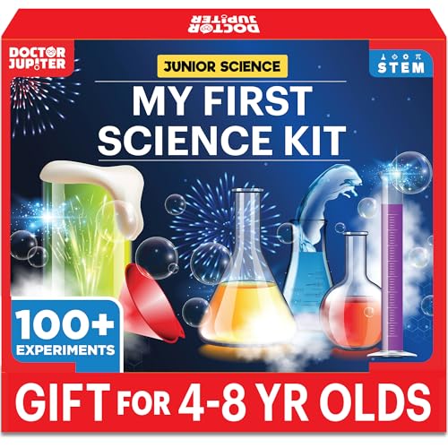 Doctor Jupiter My First Science Kit for Kids Ages 4-5-6-7-8 | Birthday Gift Ideas for 4+ Year Old...