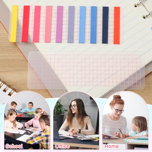 Image of Housoutil Washi Tape Boards 40Pcs Plastic Sample Cards Organizer Portable Tape Storage for Scrapbooking Journaling Office School Home Use