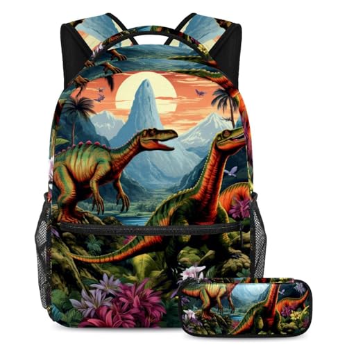 Sac d'école de grande capacité Fun Art pour les cours et les voyages