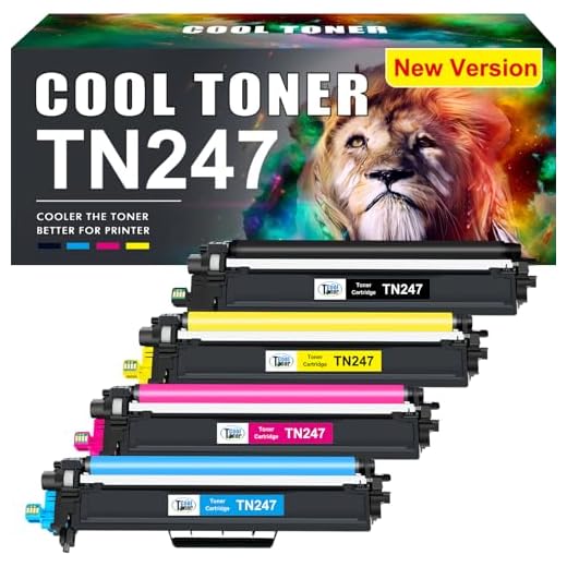 TN-243CMYK TN247 MFC L3750CDW Toner: für Brother DCP-L3550CDW Toner MFC-L3750CDW MFC-L3770CDW HL-L3210CW HL-L3230CDW MFC-L3710CW MFC-L3730CDN TN243CMYK TN 243CMKY 247 TN-247 TN-243 4er-Pack