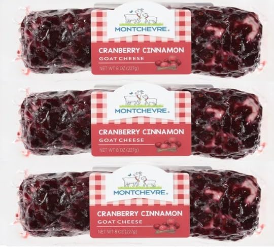 Montchevre Cranberry Cinnamon Goat Cheese 8 oz- Pack of 3