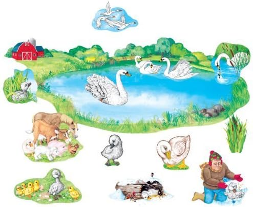Ugly Duckling - Pre-Cut Flannelboard Figures