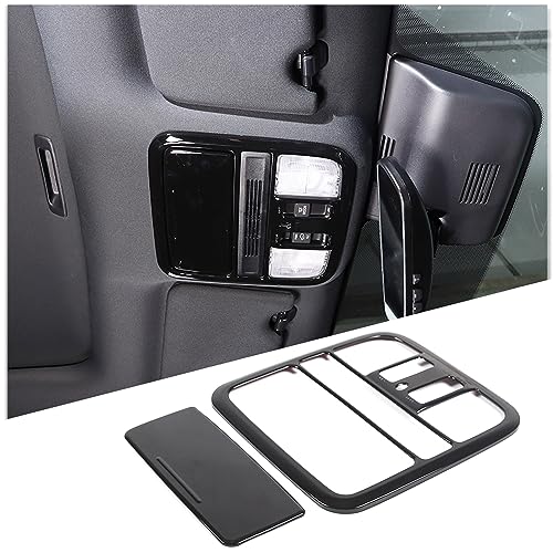 Cadre de plafonnier pour Honda Pilot 2019-2022, habillage de luxe en ABS noir