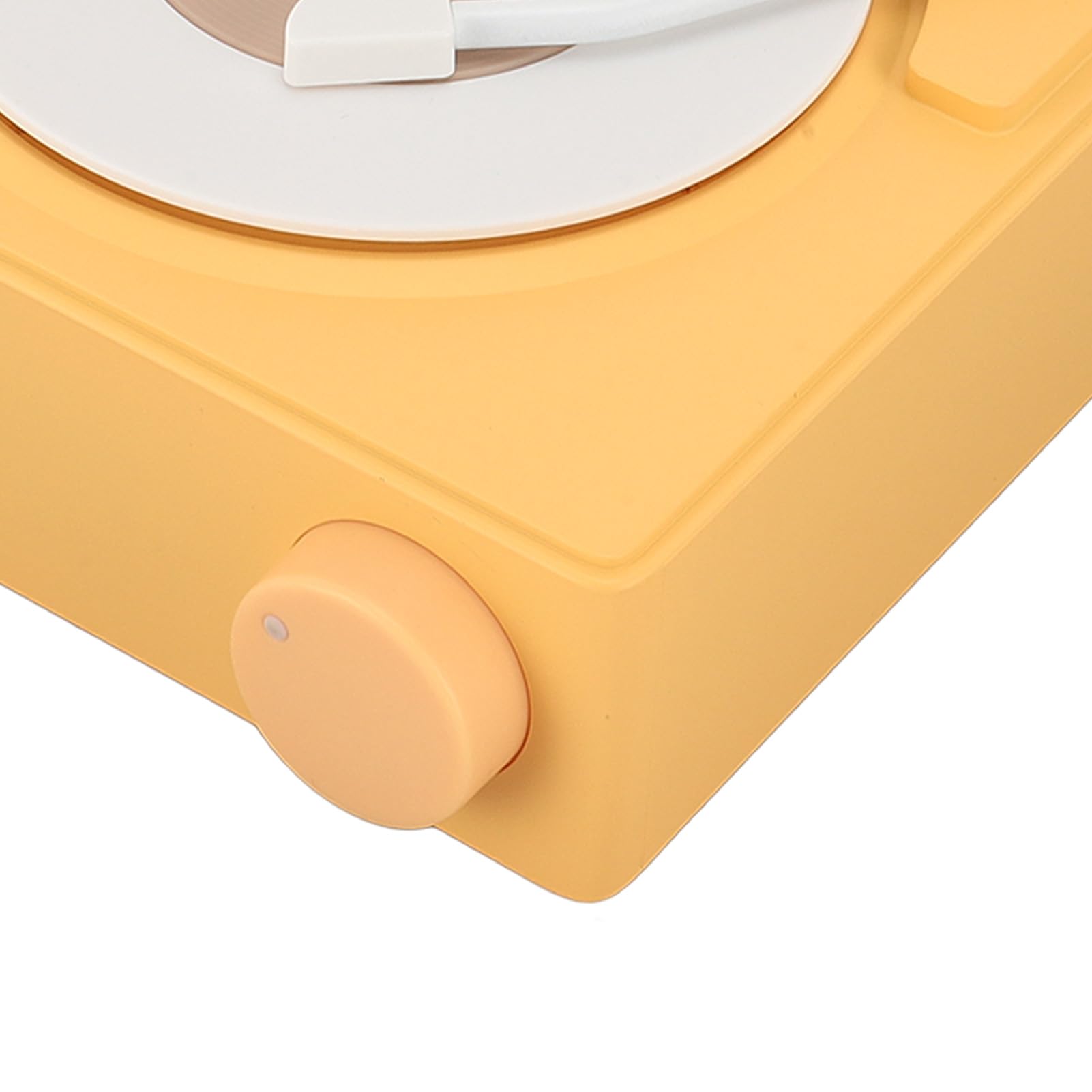 Reloj Despertador con Altavoz Bluetooth, Reloj Multifuncional de Diseño Retro para Dormitorio, Hogar y Oficina, 1200mAh (Yellow)