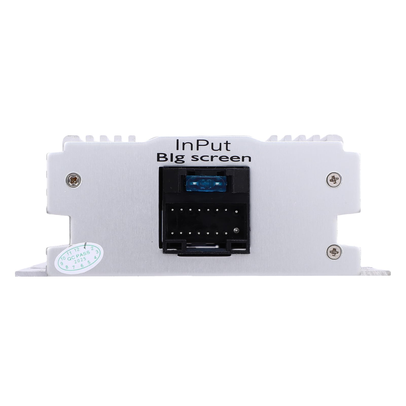 CHICIRIS Amplificador Compacto de 4 Canales con Sonido DSP, Amplificador de Subwoofer de Automóvil de Aleación de Aluminio para Unidades de Cabeza de, Aplicaciones de bajo bajo