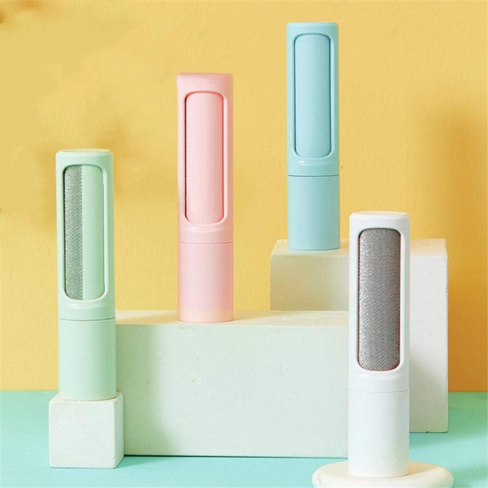 Pet Hair Remover Brushes Green Sticky Hair Brush Pet Sticky Device Cat Hair Dog Hair Cleaner Portable Electrostatic Sticky Device 2Pcs