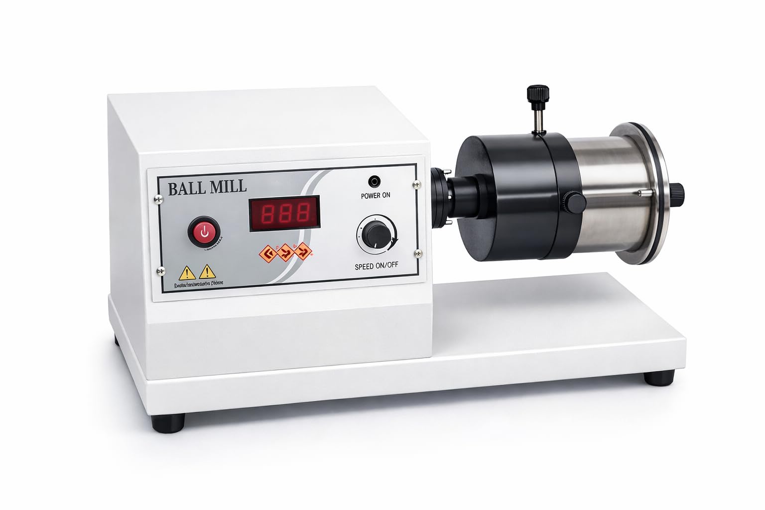Laboratory Ball Mill Machine for Powder Grinding, Mixing & Homogenization | Vessel Capacity 2 Kg |With Steel Balls | Analog Speed Control |-image-29