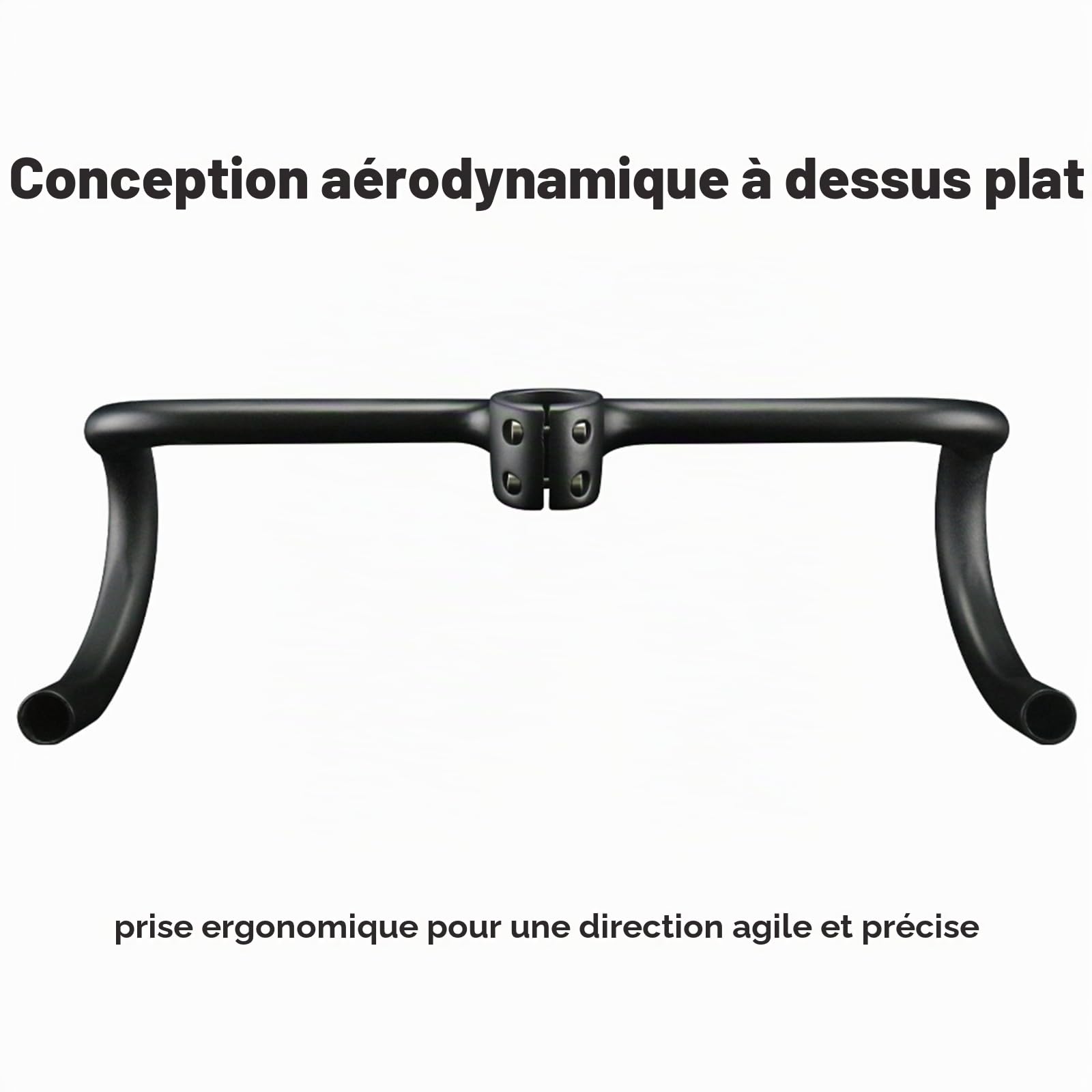 RXL SL guidon en carbonne velo de route 31.8/28.6mm intégré guidon vélo route carbone routage interne UD mat guidon course carbon 440 * 120mm