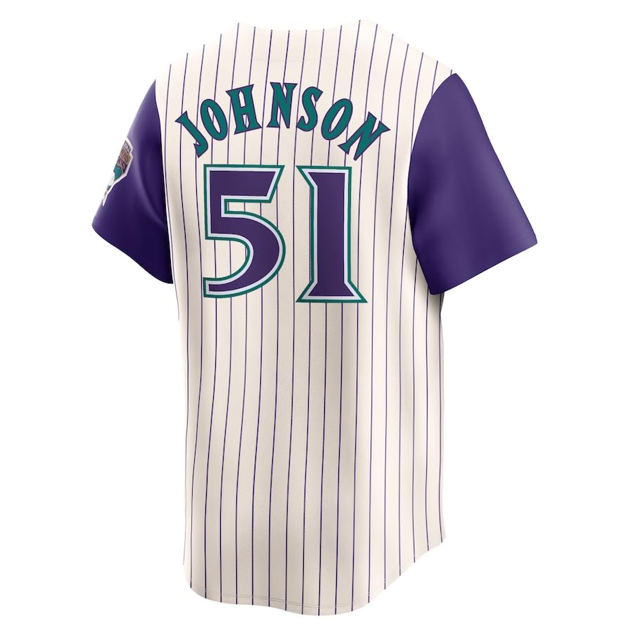 MLB ダイヤモンドバックス DIAMOND BACKS JOHNSON 51 Nike Men's Arizona Diamondbacks Randy Johnson #51 City