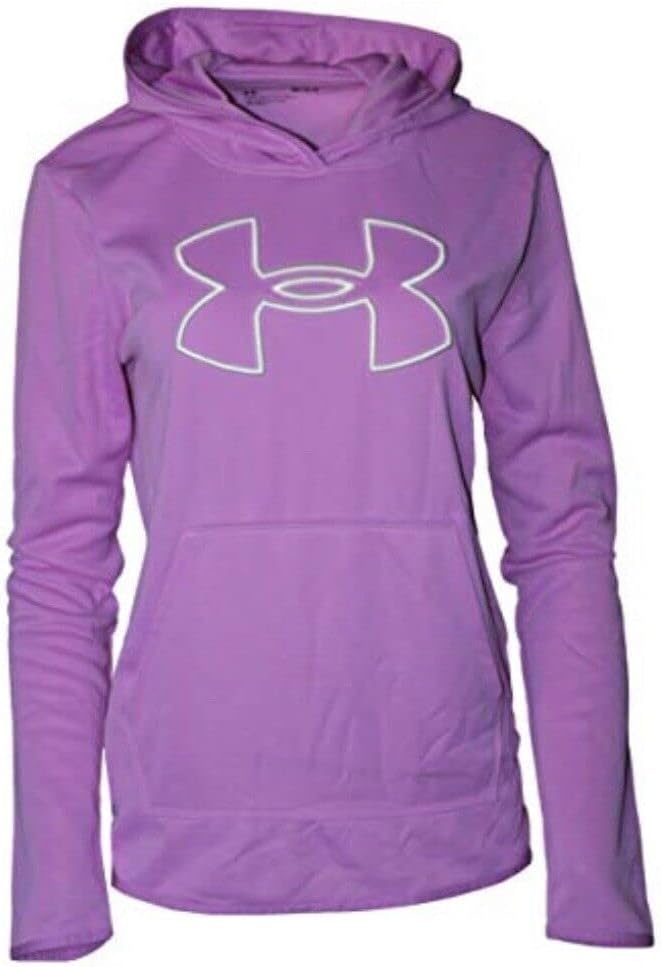 Under Armour Womens Fashion Big Logo Hoodie 1358227 (Purple, S)