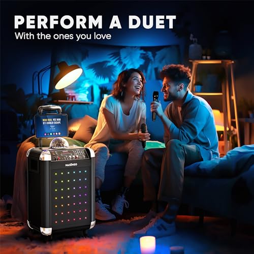 MASINGO Bluetooth Karaoke Machine
